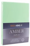 Prześcieradła - DecoKing Jersey/AMBER/MINT/180-200x200+30 - miniaturka - grafika 1