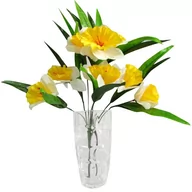 Sztuczne kwiaty - ŻONKILE BUKIET ŻONKILI GĘSTY DUŻY SZTUCZNE KWIATY - miniaturka - grafika 1