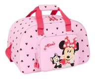 Torebki damskie - Safta MINNIE MOUSE NAIVE - torba sportowa, plecak, idealny dla dzieci w różnym wieku, wygodna i wszechstronna, jakość i wytrzymałość, 40 x 23 x 24 cm, Jasnoróżowy, M, Casual - miniaturka - grafika 1