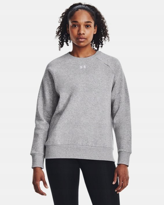 BLUZA DAMSKA SPORTOWA NIEROZPINANA UNDER ARMOUR RIVAL FLEECE CREW SM