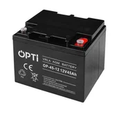 Baterie do zasilaczy awaryjnych UPS - Akumulator Żelowy 45Ah 12V Agm Bezobsługowy Ups - miniaturka - grafika 1