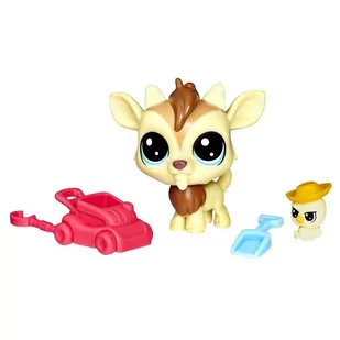 Hasbro Littlest Pet Shop, Pet Pairs, figurki Quincy, B9358/E0464 - Figurki dla dzieci - miniaturka - grafika 1