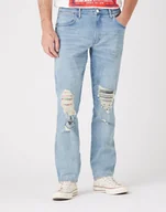Spodnie męskie - Wrangler Greensboro Męskie Spodnie Jeansowe Indigo Legends W15Q5966P-W31 L32 - miniaturka - grafika 1