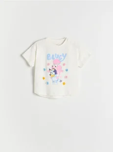 Reserved - T-shirt Bluey - złamana biel - Bluzki dla niemowląt - miniaturka - grafika 1