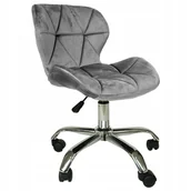 Fotele i krzesła biurowe - Fotel obrotowy komputerowy LUCY regulowany velvet - miniaturka - grafika 1