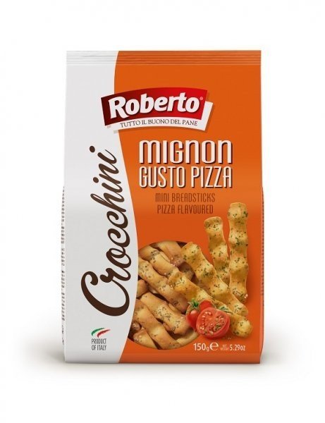 ROBERTO Grissini Crocchini Mignon o smaku pizzy 150g
