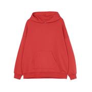 Bluzy damskie - Cropp - Czerwona bluza z kapturem i rogami - Czerwony - miniaturka - grafika 1