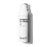 Kremy do twarzy - Face D krem nawilżający 24h, łagodzący i nawilżający z kwasem hialuronowym i witaminą C+E, SPF15, 50 ml - miniaturka - grafika 1