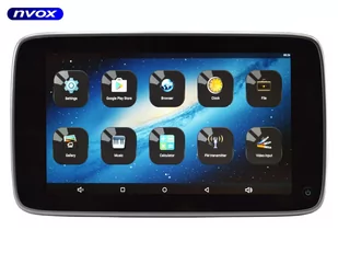 Monitor samochodowy zagłówkowy dedykowany do BMW 12" LED HD z systemem ANDROID oraz USB SD FM WiFi 12V - Car Video - miniaturka - grafika 1