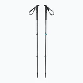 Kije trekkingowe - Komperdell Carbon C3 Pro Trekking Pole, black/blue 105-140cm 2021 Kijki 1752360-10 - miniaturka - grafika 1