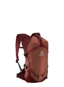 Plecaki - Plecak skiturowy Salomon MTN 15 - red/m.brown - miniaturka - grafika 1
