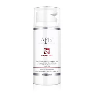 Apis Professional Cherry Kiss Multiwitaminowe Serum z Liofilizowanymi Wiśniami i Acerolą 100ml - Serum do twarzy - miniaturka - grafika 1