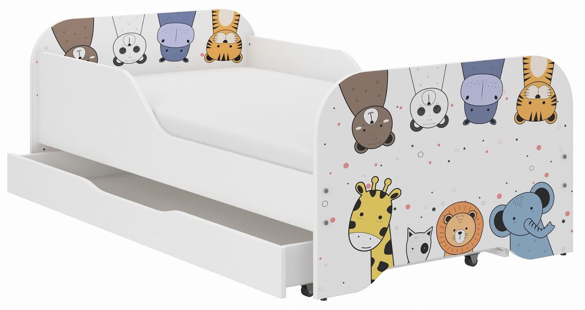 Łóżko dziecięce MIKI 160x80 MINI ZOO