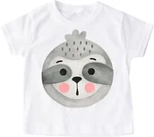Koszulki dla dziewczynek - Koszulka dla dziecka twarz18 - miniaturka - grafika 1