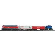 Kolejki i akcesoria - Piko HO Zestaw startowy BR 218 DB Cargo z podstawą pod tory - miniaturka - grafika 1