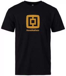 Koszulki dla chłopców - Horsefeathers FAIR black koszulka męska - M - grafika 1