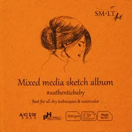 Podobrazia, bloki, papiery - Szkicownik Mix Media 9X9 Cm Sm-Lt - miniaturka - grafika 1