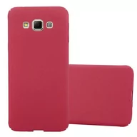 Etui i futerały do telefonów - Pokrowiec Etui Do Samsung Galaxy A7 2015 w FROSTY CZERWONY Pokrowiec Ochronny Obudowa Hard Case Cover Cadorabo - miniaturka - grafika 1