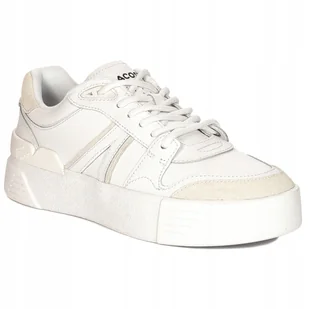 Sneakersy półbuty damskie Lacoste L00107224SF-WHB białe r.40 - Sneakersy damskie - miniaturka - grafika 1