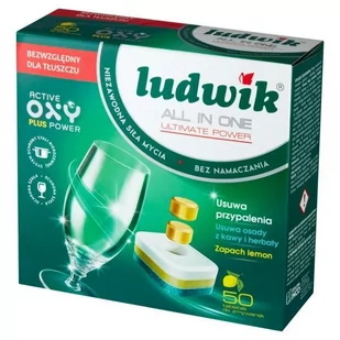 LUDWIK Tabletki All in one Ultimate Power-50 - Środki do zmywarek - miniaturka - grafika 1