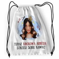 Plecaki worki - Plecak Dla Aurelii Sportowy Szkolny Worek Torba z Nadrukiem ze Zdjęciem - miniaturka - grafika 1