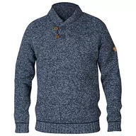 Swetry męskie - Lada sweter męski, niebieski, M 81346-555 - miniaturka - grafika 1