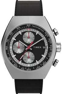 Zegarek Zegarek Timex TW2W64500 Timex Legacy Tonneau Chronograph 42mm - Zegarki męskie - miniaturka - grafika 1