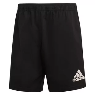 Spodenki adidas 3-Stripes DY8495 - czarne - Spodnie sportowe męskie - miniaturka - grafika 1