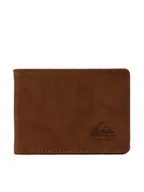Portfele - Quiksilver Duży Portfel Męski AQYAA03357 Brązowy - miniaturka - grafika 1
