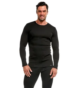 KOSZULKA CORNETTE AU-214 4XL-5XL (kolor czarny, rozmiar 4XL) - Koszulki męskie - miniaturka - grafika 1