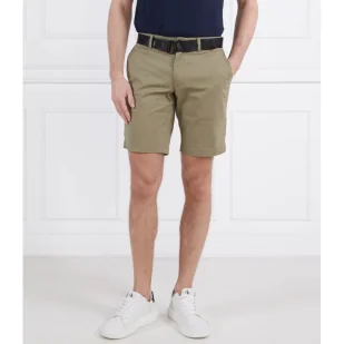 Calvin Klein Szorty + pasek MODERN TWILL | Slim Fit - Spodenki męskie - miniaturka - grafika 1