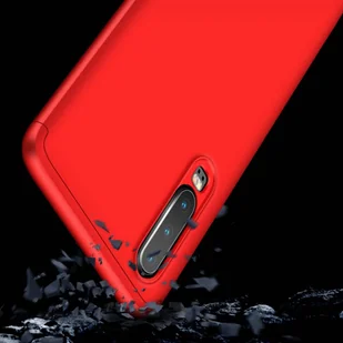 GKK 360 Protection Case etui na całą obudowę przód + tył Huawei P30 czerwony - Etui i futerały do telefonów - miniaturka - grafika 4
