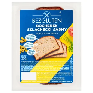 Bezgluten BOCHENEK SZLACHECKI JASNY B/G 250G 5906720573464 - Chleb - miniaturka - grafika 1