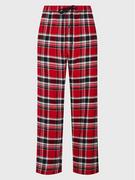 Piżamy męskie - Cyberjammies Spodnie piżamowe Windsor 6751 Czerwony Regular Fit - miniaturka - grafika 1