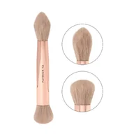 Pędzle do makijażu - PATRICK TA Major Skin Dual-Ended Complexion Brush Dwustronny pędzel do kremowych i pudrowych formuł bazowych - miniaturka - grafika 1