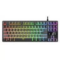 Klawiatury - Klawiatura przewodowa TRUST GXT 833 Thado Illuminated RU - miniaturka - grafika 1