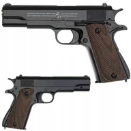 Figurki dla dzieci - PISTOLET METALOWY NA KULKI COLT ASG IMITACJA BRONI NA KULKI 6MM - miniaturka - grafika 1