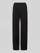 Spodnie damskie - Spodnie ze szwami podłużnymi i wpuszczanymi kieszeniami model ‘LYSA’ - miniaturka - grafika 1