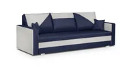 Sofy i kanapy - Kanapa sofa 3 os z funkcją spania ASTO1 granatowa - miniaturka - grafika 1