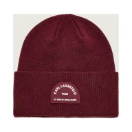 Czapki damskie - Karl Lagerfeld Czapka k/rsg | z dodatkiem wełny - miniaturka - grafika 1