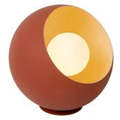 Lampy stojące - Nocna lampka kulista Doredos 51500/20/55 Lucide kula ball czerwona - miniaturka - grafika 1