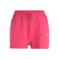 Spodenki damskie - Damskie Spodenki FILA BRANDENBURG HIGH WAIST FAW0453-40041 – Różowy - miniaturka - grafika 1