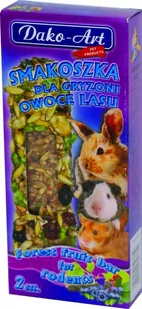 Dako-Art Smakoszka - kolby owoce lasu dla gryzoni 2szt. - Przysmaki dla gryzoni - miniaturka - grafika 1