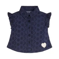 Bluzki damskie - Bluzka dziewczęca Guess Camicia bawełniana koszula-104 - miniaturka - grafika 1