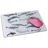 Podkładki pod mysz - Podkładka pod mysz myszkę WIELORYB NARWAL ocean - miniaturka - grafika 1