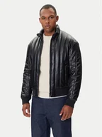 Kurtki męskie - Armani Exchange Kurtka z imitacji skóry XM001124 AF16647 UC001 Czarny Regular Fit - miniaturka - grafika 1