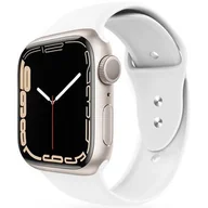 Akcesoria do zegarków - TECH-PROTECT TECH-PROTECT Pasek TECH-PROTECT Smoothband do Apple Watch 1/2/3/4 42/44 mm) Biały - miniaturka - grafika 1