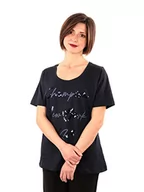 Koszulki i topy damskie - Champion Damska koszulka Legacy Easywear 2.0 S/S, granatowa, M - miniaturka - grafika 1