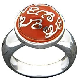 Louise Zoé-Ring Brass 5LZ0285 O Silver Ring Size 56 (17.8)