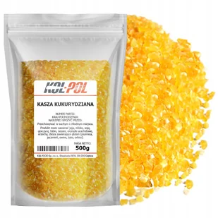 KASZA KUKURYDZIANA 500g Naturalna kaszka do dań i deserów jakość Kol-Pol - Kasza - miniaturka - grafika 1